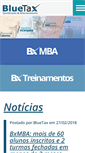 Mobile Screenshot of bluetax.com.br